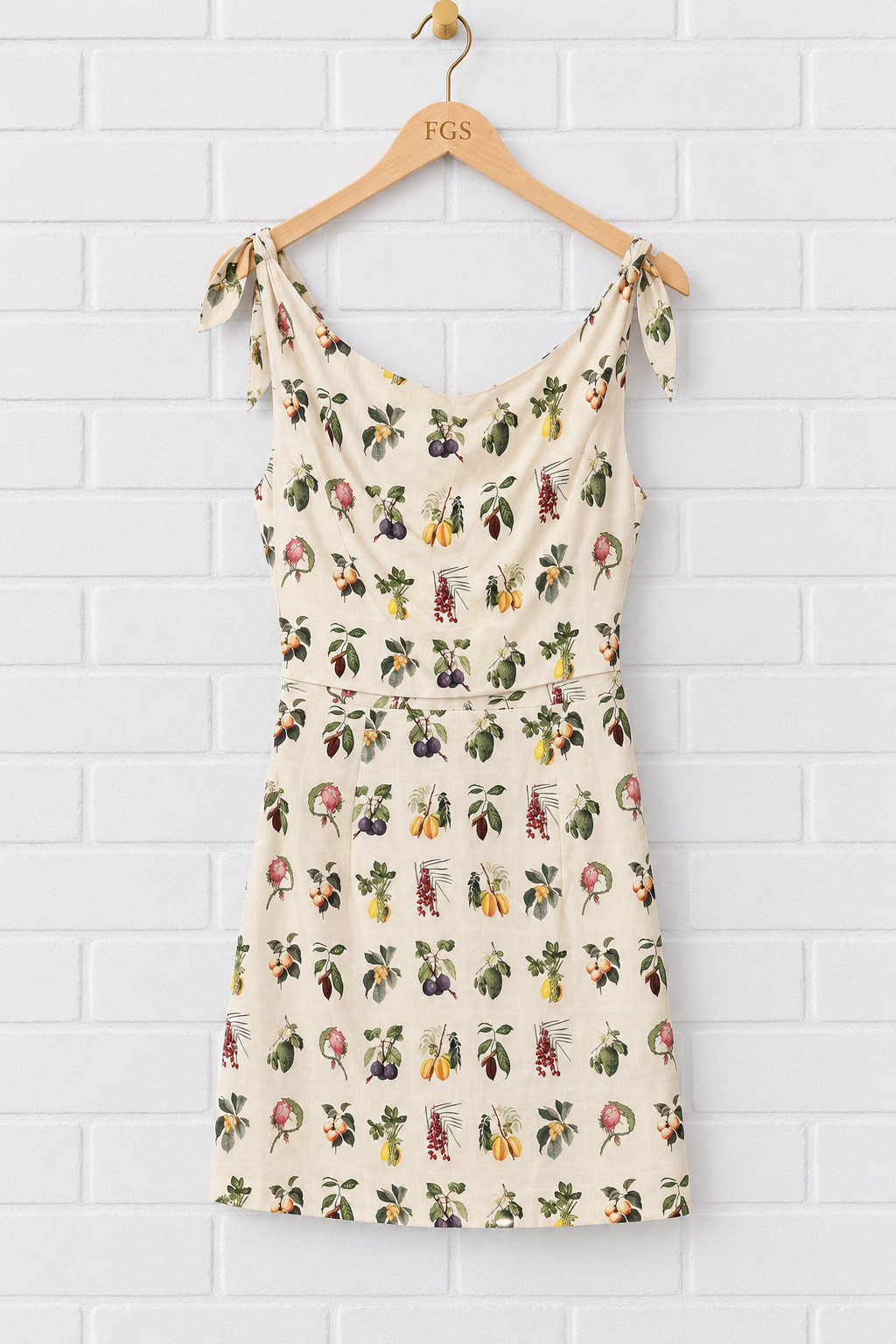 Petal & Pup Mariella Asymmetric Tie Strap Minidress- L