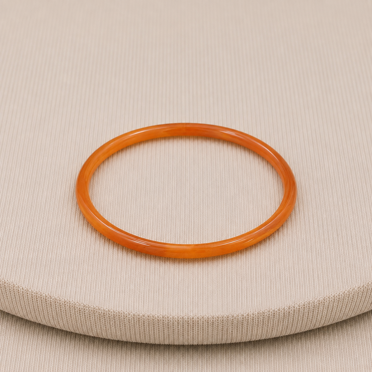 Vintage Reddish-Caramel Bakelite Extra-Skinny Bangle