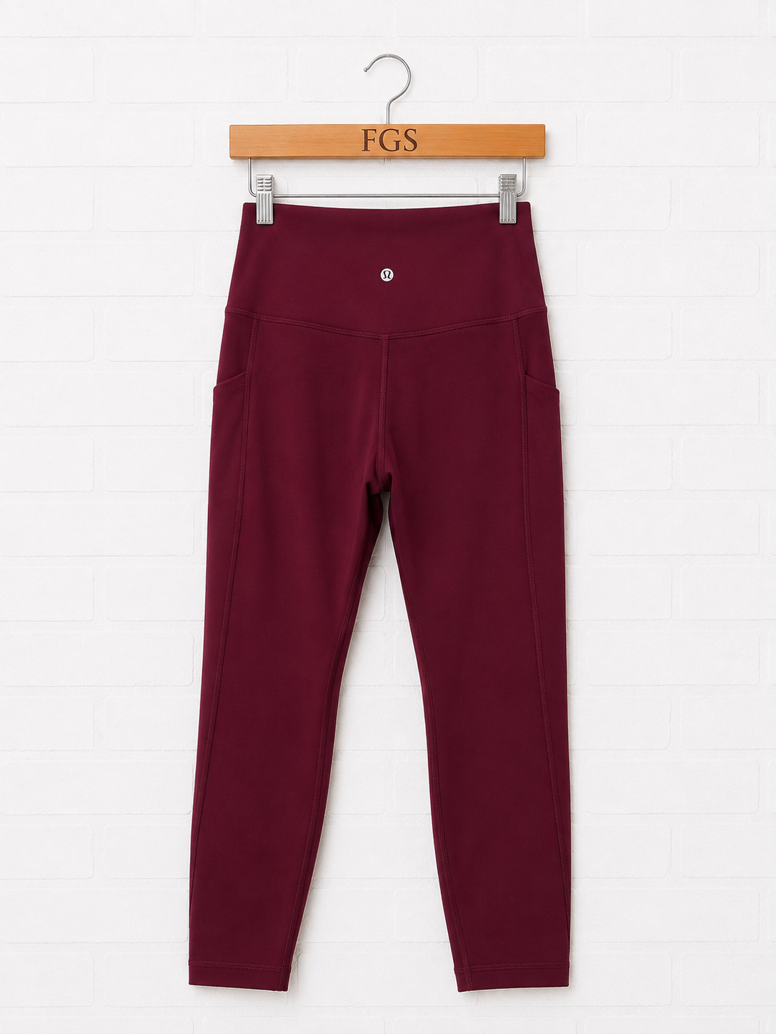 Lululemon Align 25" High Rise Cranberry Charm - 10