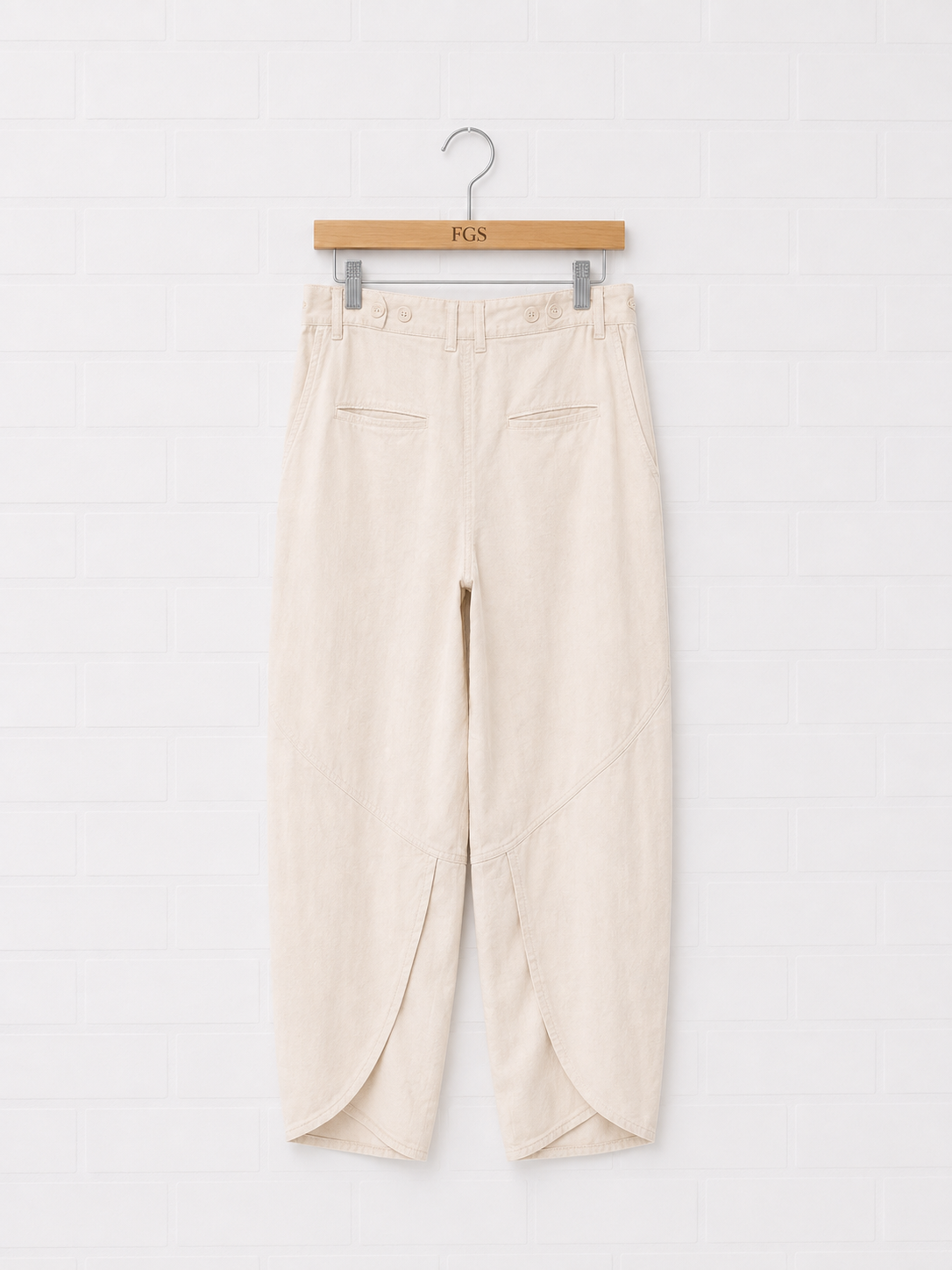 European Culture Sand Dollar Trouser- L