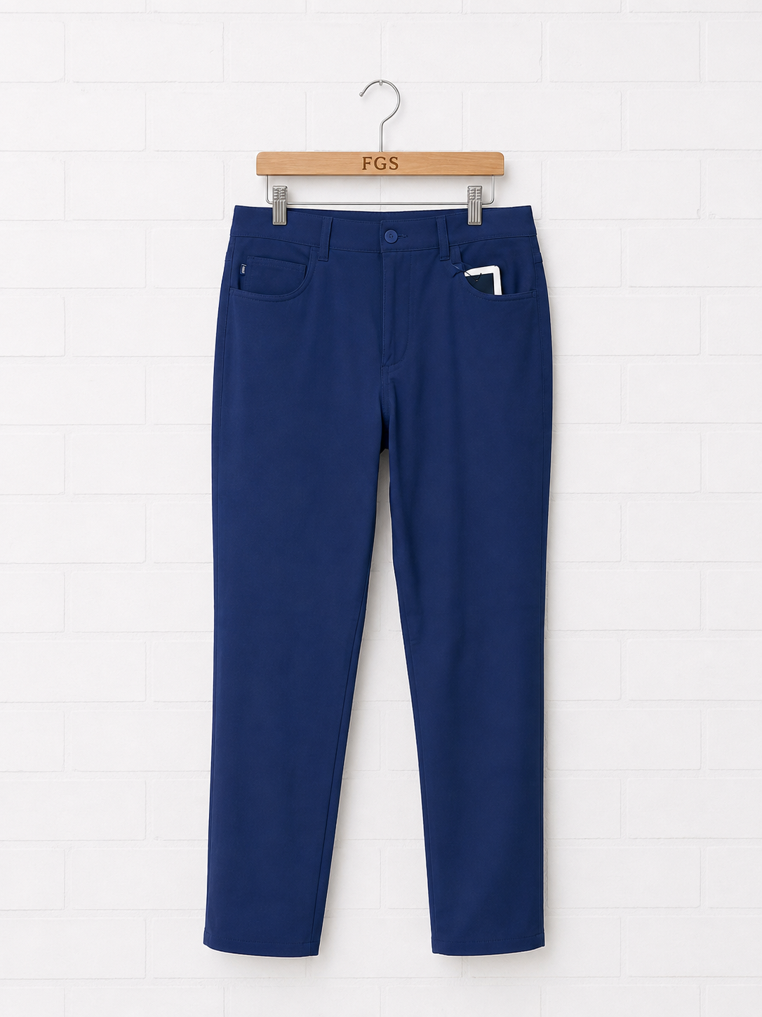 Mizzen & Main Helmsman 5 Pocket Pant- 36x34 Athletic Fit