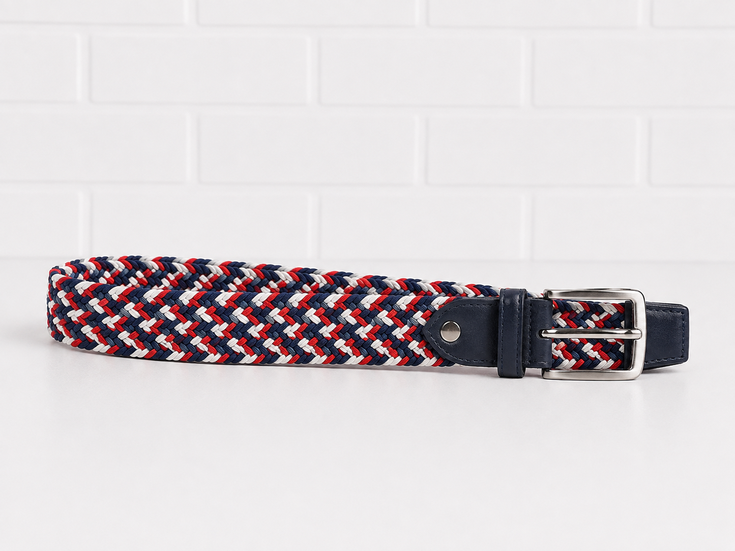 Georg Roth Red Multi Stretch Belt- 34