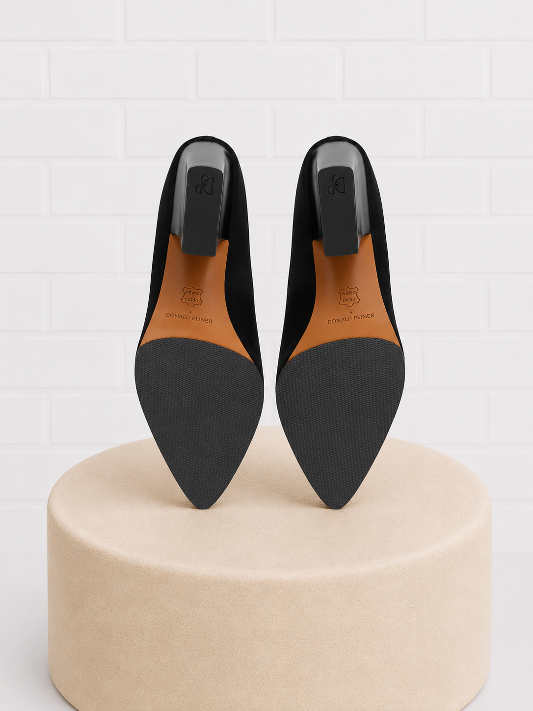 Donald Pilner Vale Black Suede Pull On Boots- 8.5