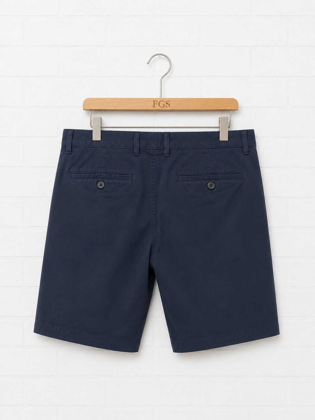 Georg Roth Navy Chino Shorts- 32