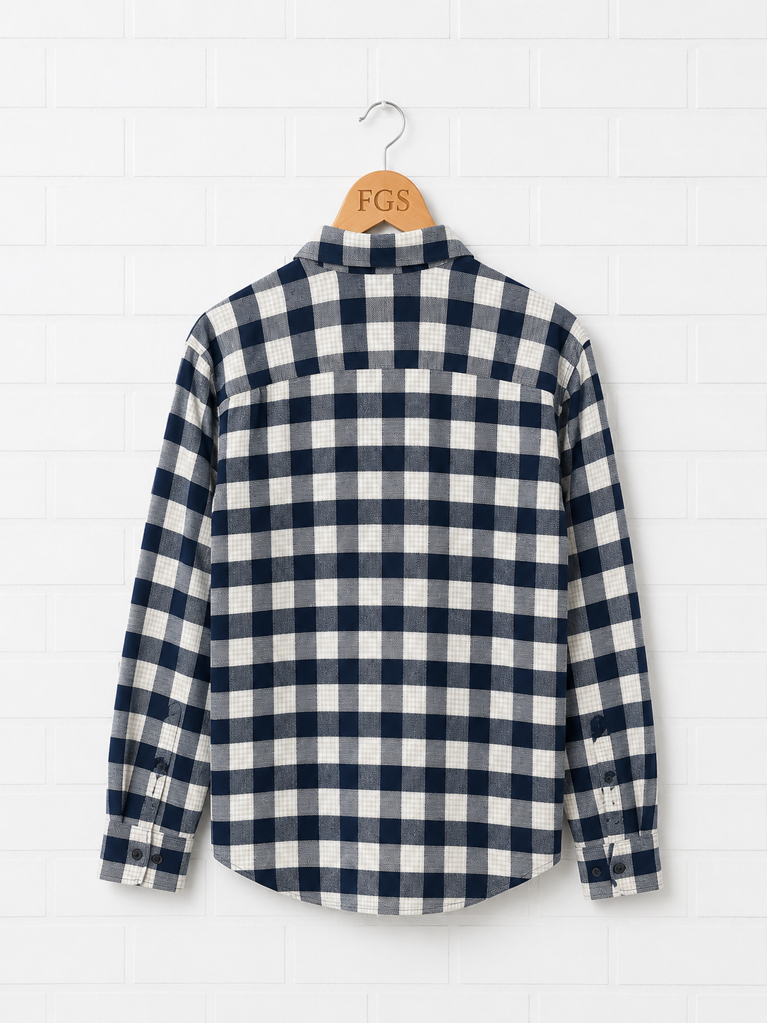Georg Roth Navy & White Flannel- M