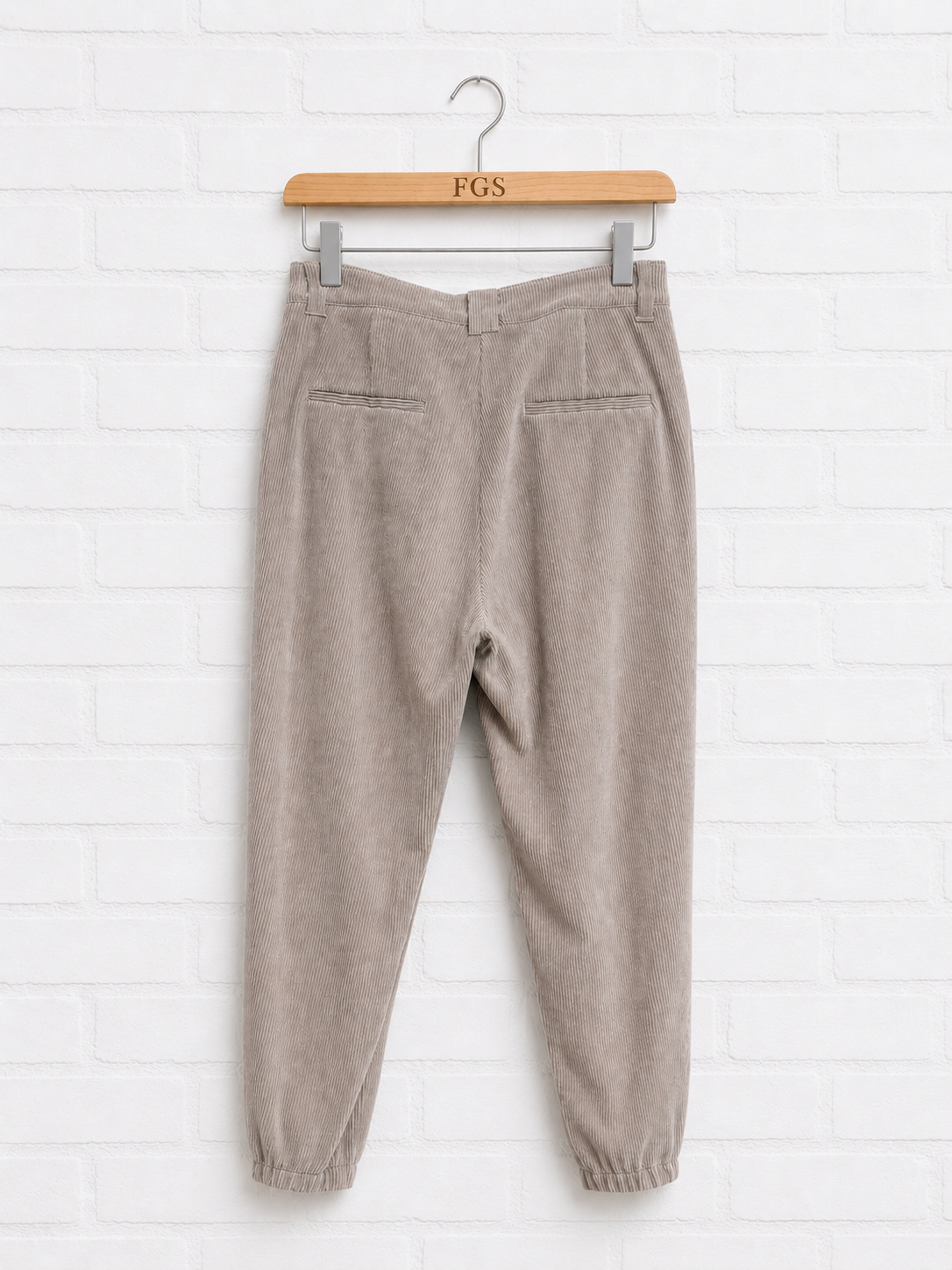 Cambio Taupe Corduroy Pants-36