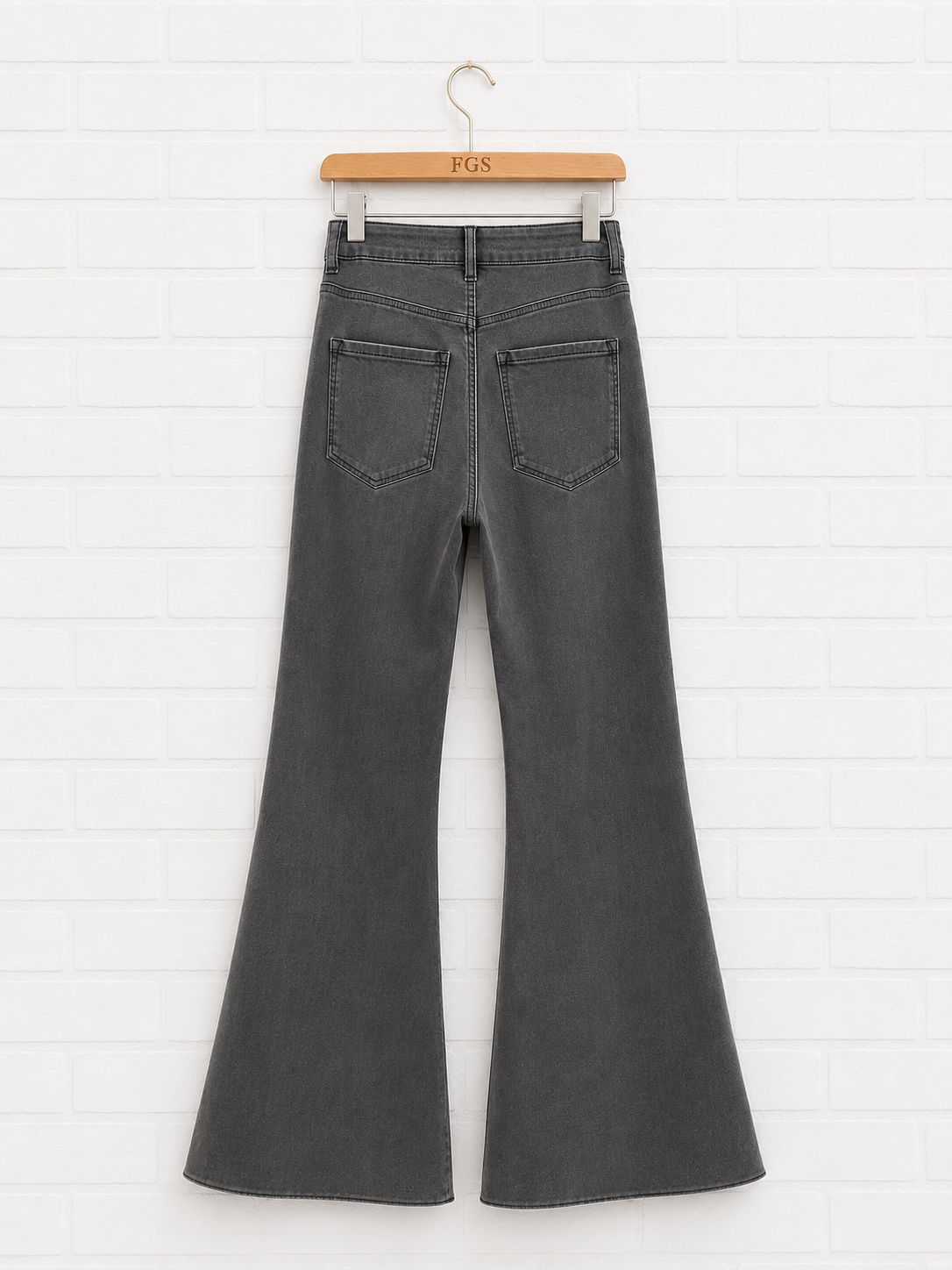 Etienne Marcel High Waist Flare - Grey