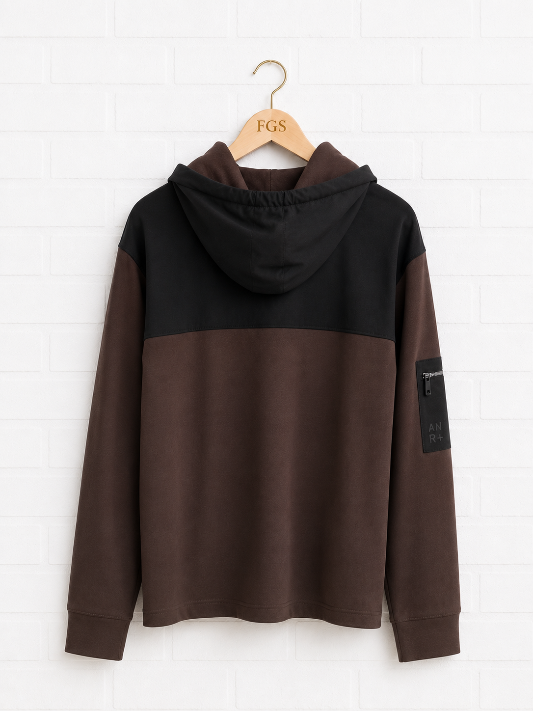 Alp n Rock Rowan Hoodie Brown- L