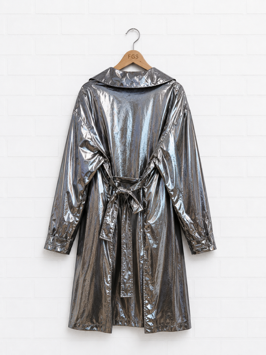 Harris Wharf London Metallic Trench- 42