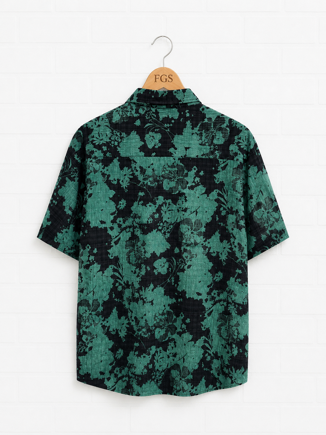 Georg Roth Green Floral Button Up