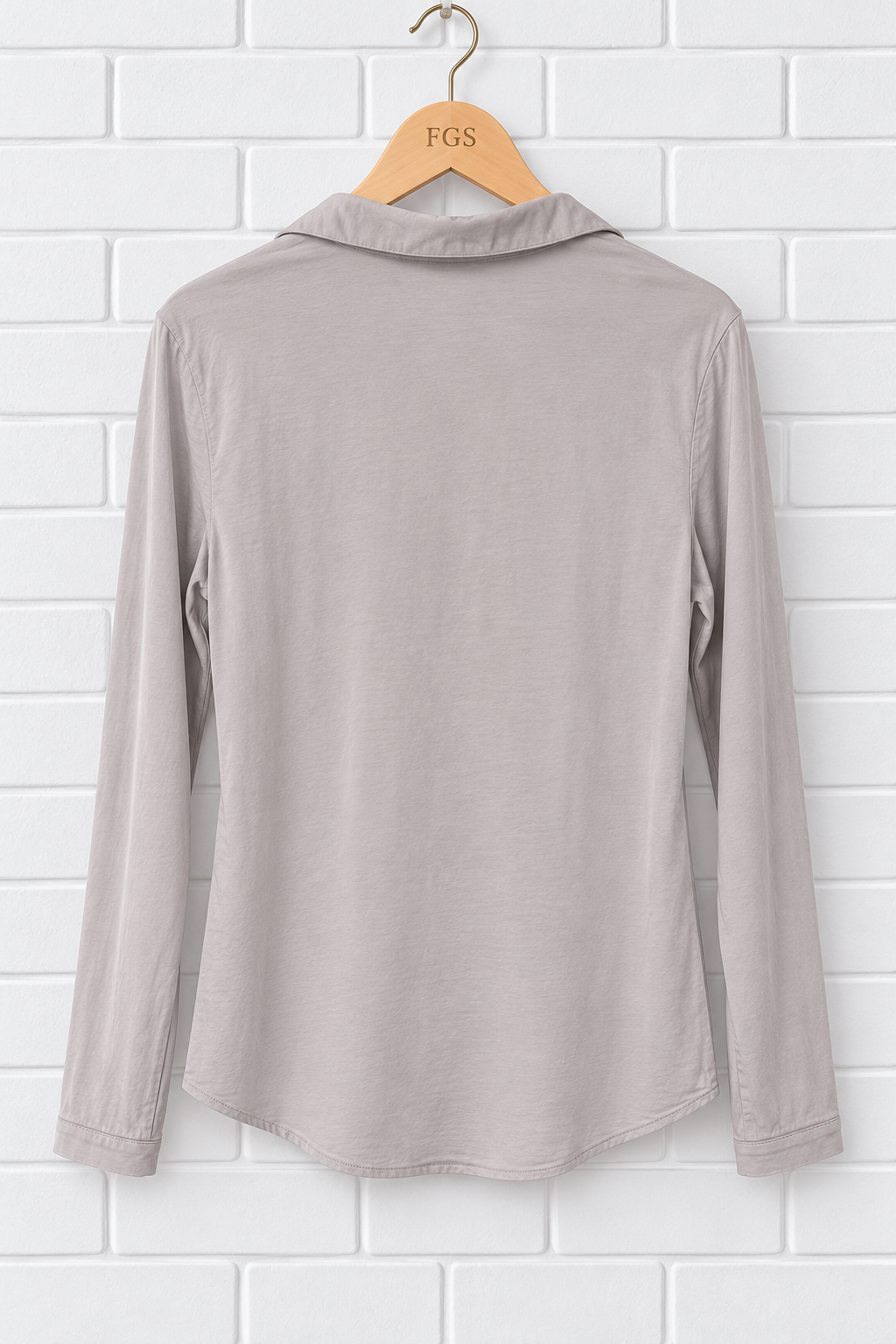 Splendid Mixed Media Button-Down Shirt- M