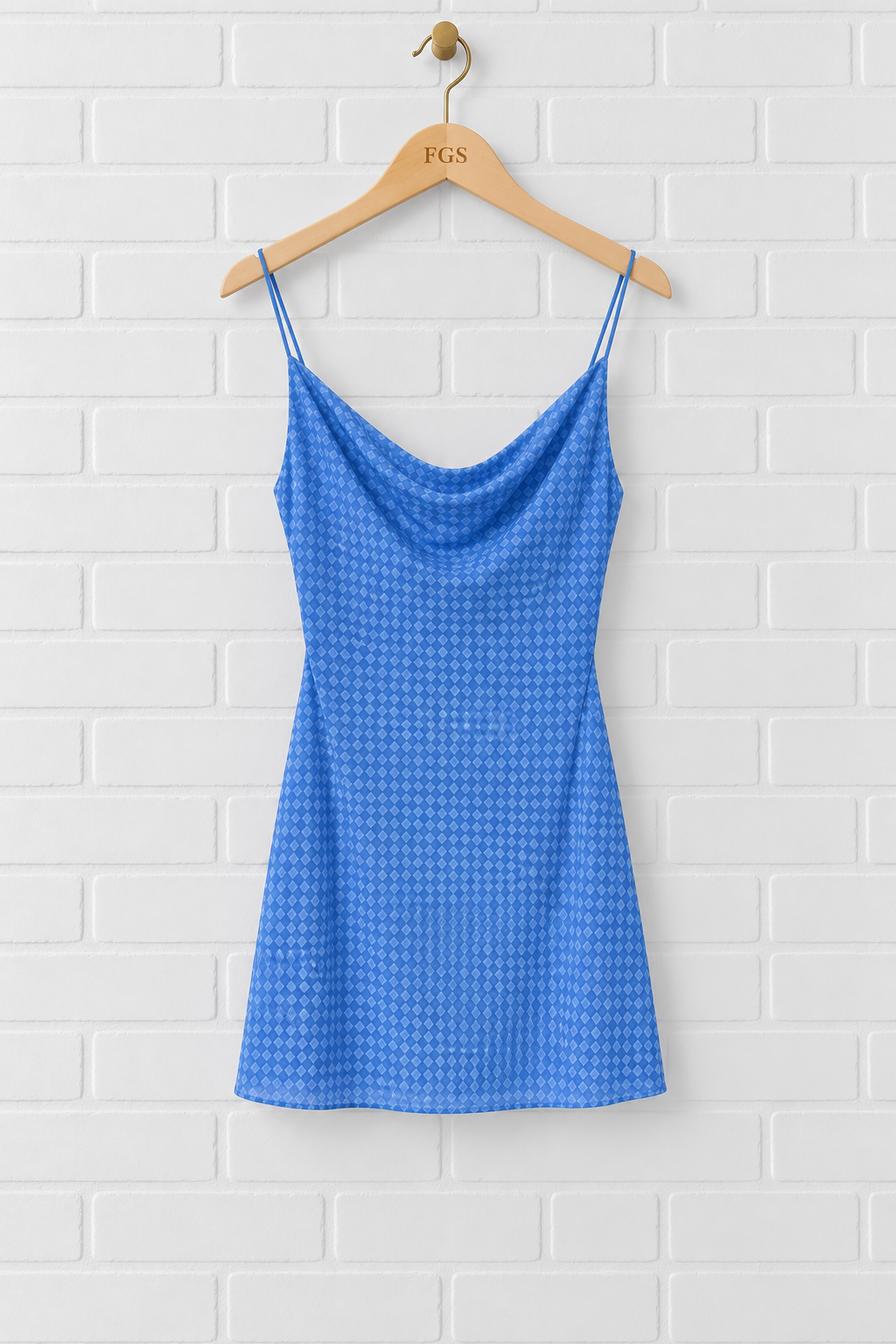 Alice + Olivia Harmony Drapey Cowl-Neck Slip Mini Dress-8