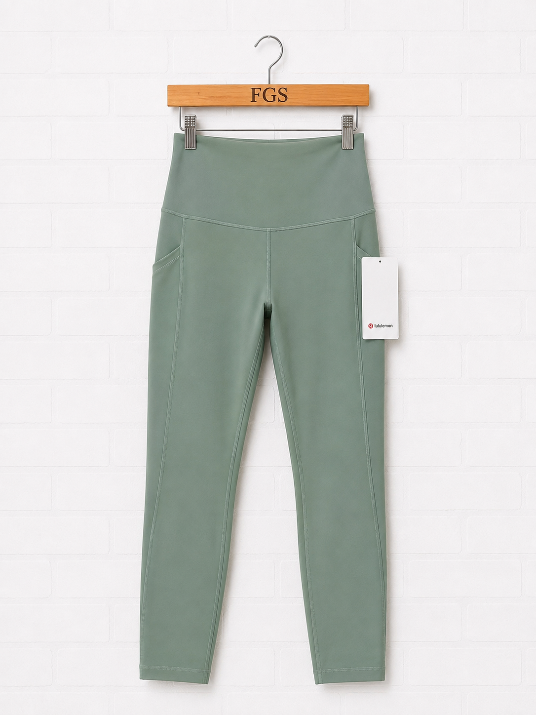 Lululemon Align 25" High Rise Willow Leaf - 8
