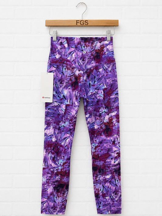 Lululemon Align 25" High Rise Purple Pattern - 2