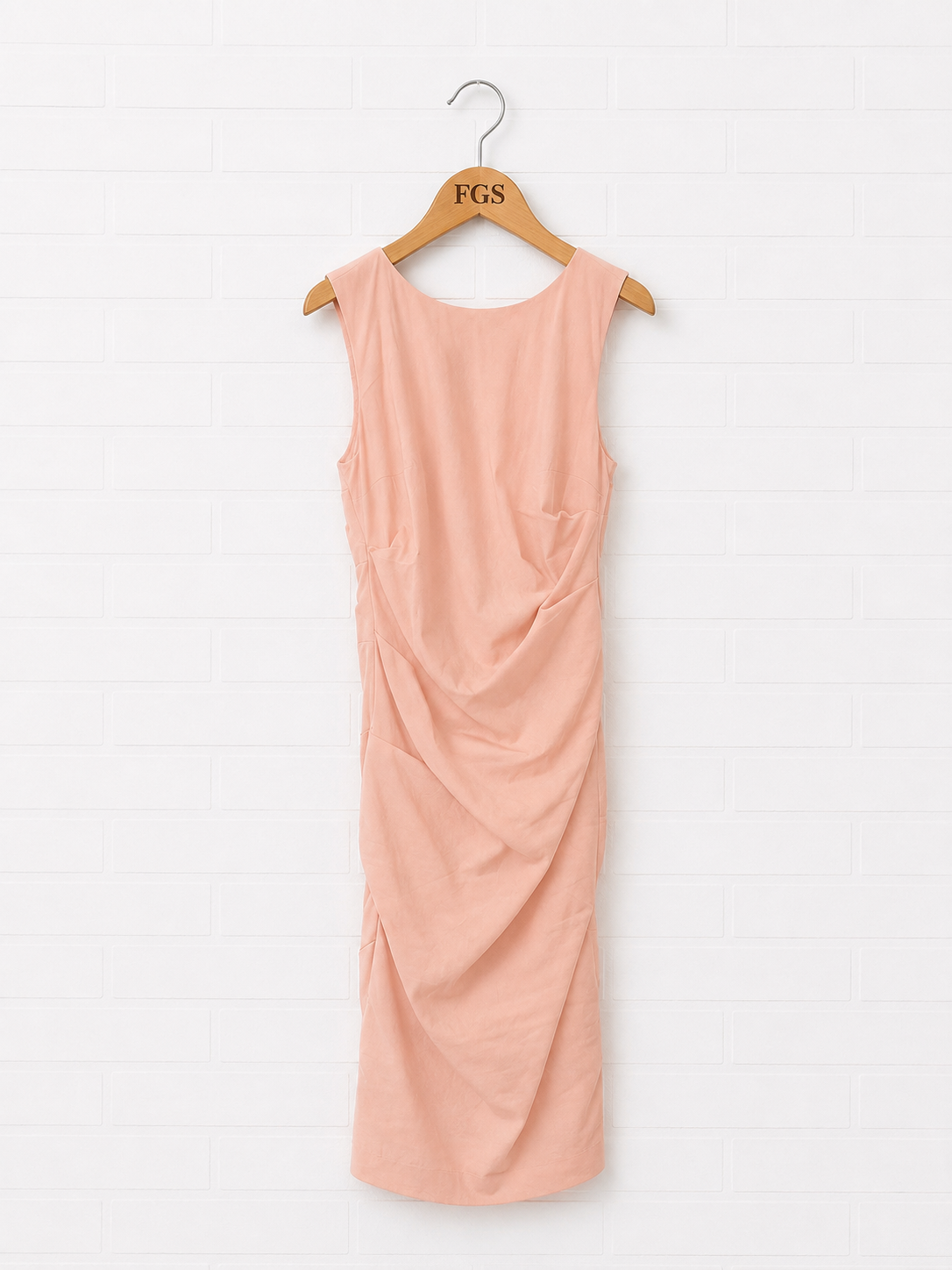 Laura Vogel Ruched Sheath Dress- 8