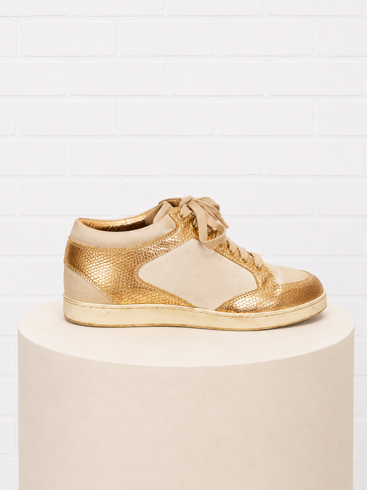 Jimmy Choo "Miami" Low Top Sneakers - 38