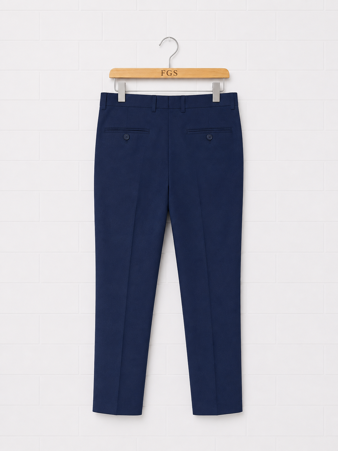 Mizzen & Main Trim Fit Baron Chino Navy- 36x34