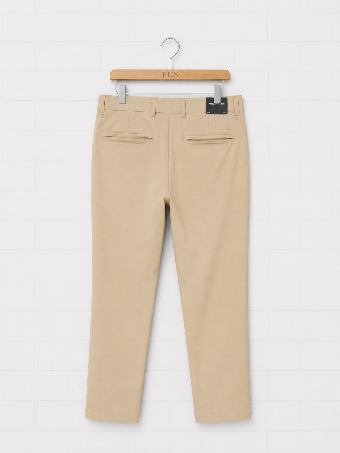 Mizzen & Main Helmsman Chino Pant Khaki - 32x32