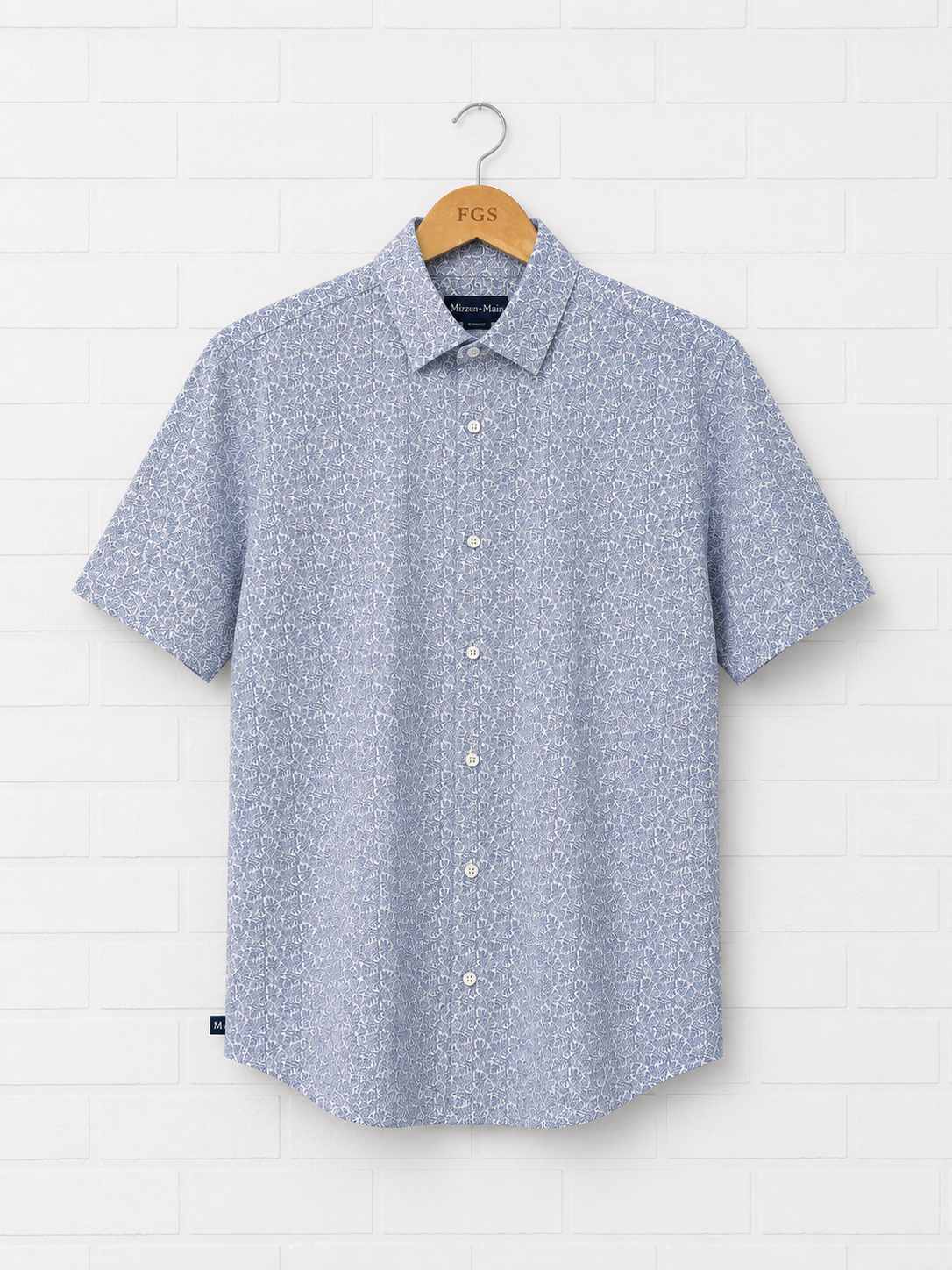 Mizzen & Main Halyard Coastal Fjord Print- S