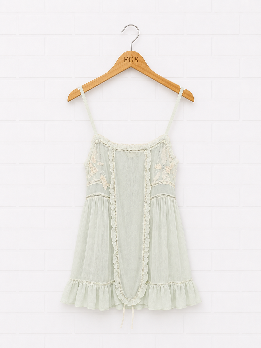 Rebecca Taylor Embroidered Silk Georgette Camisole-2