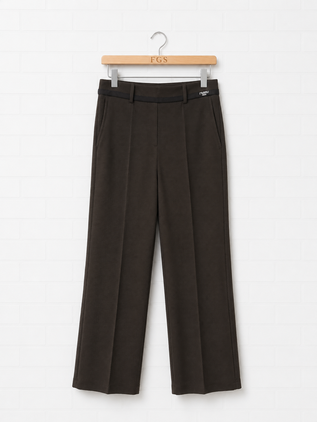 Cambio Francoise Cropped Espresso Trousers- 34