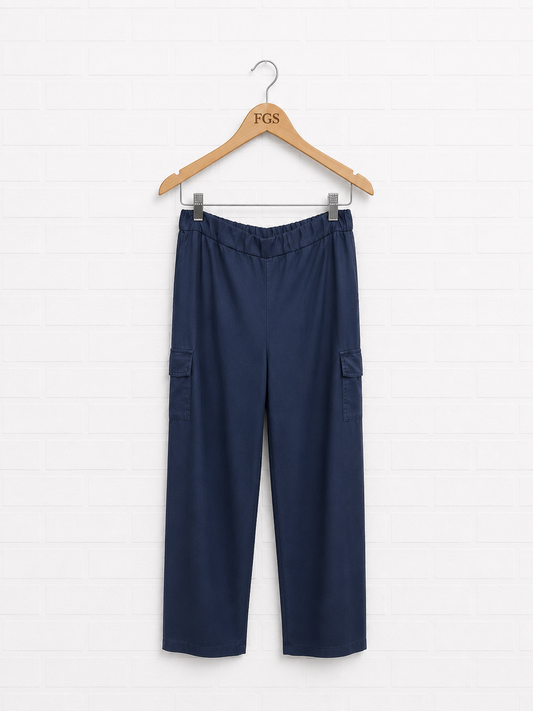 Milio Milano Tencel Cargo Pants-M