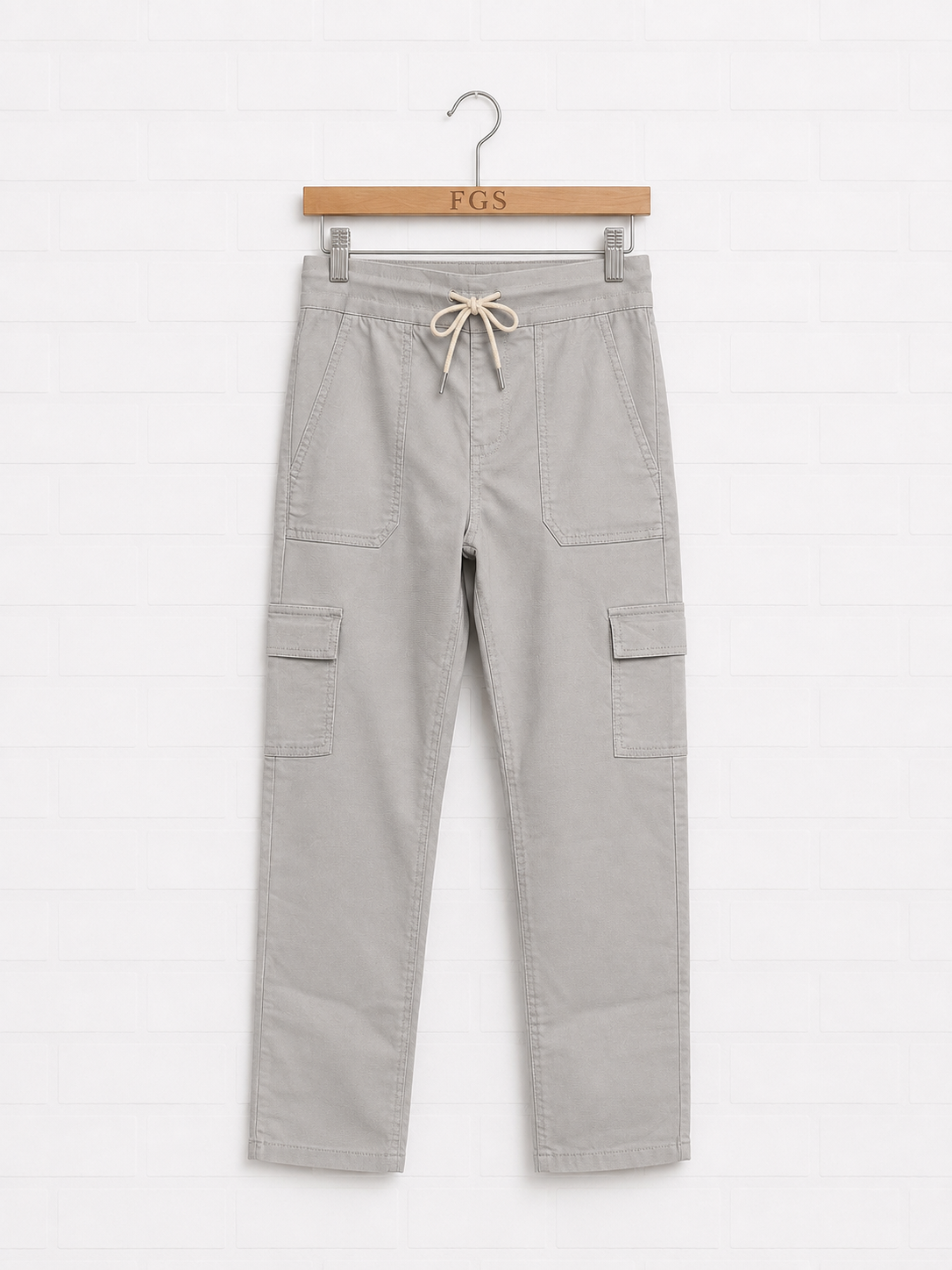 Bevy Flog Ali Light Grey Check- 29