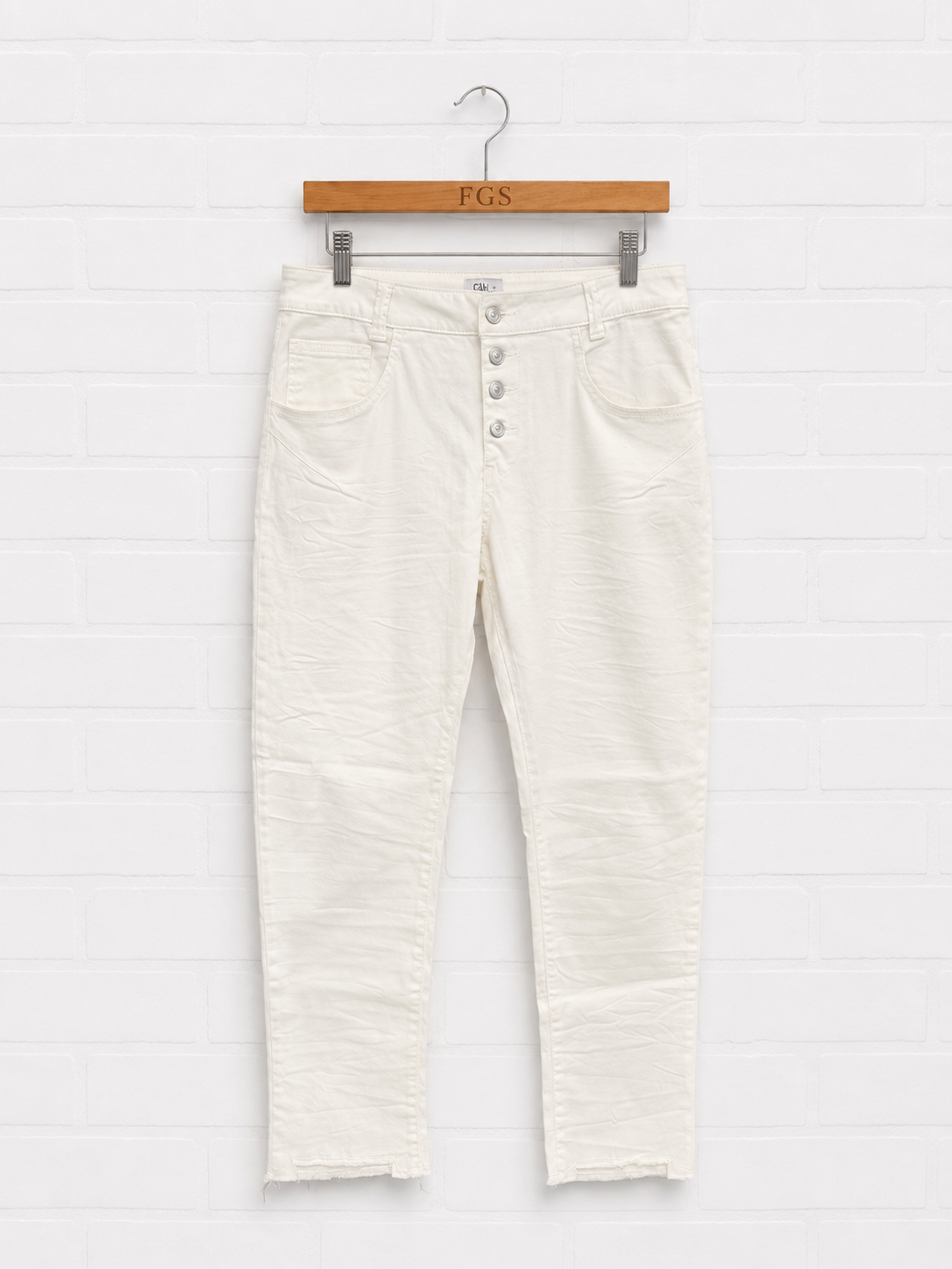 Bevy Flog Commando White Skinnies- 30