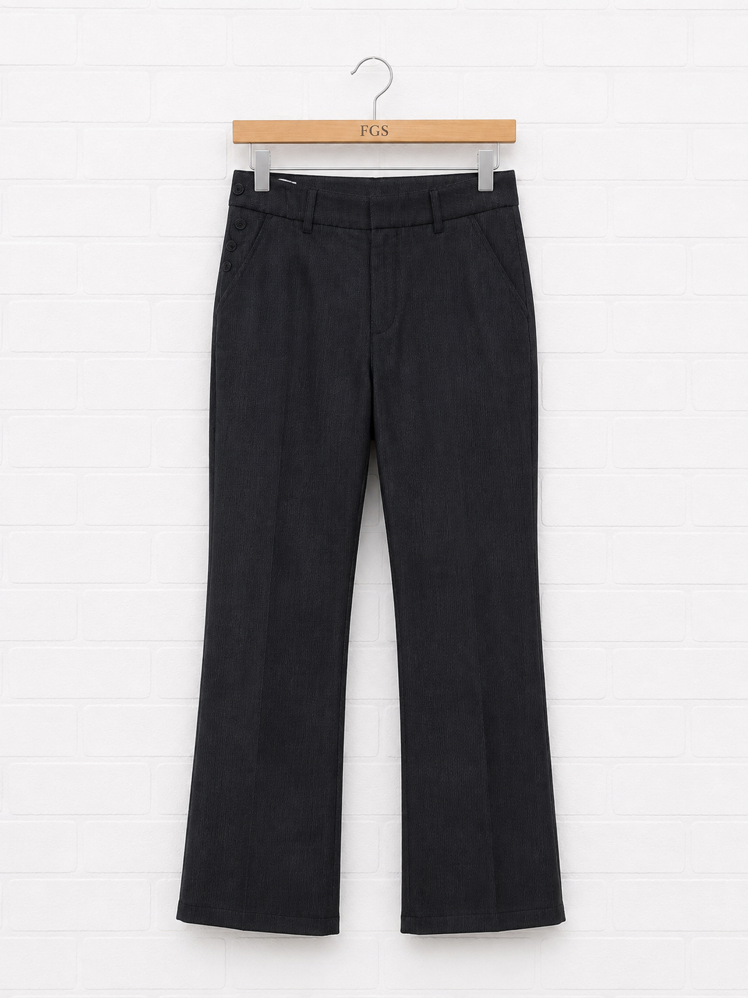 Bevy Flog Ronit Black Pants- 25