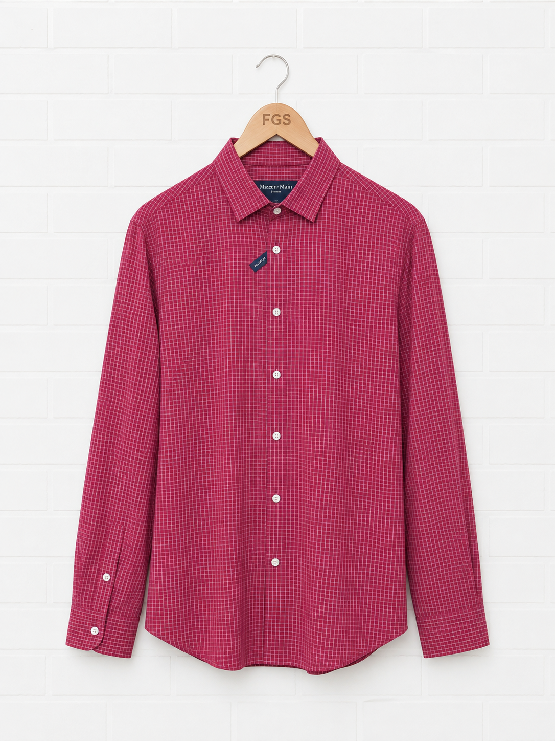 Mizzen & Main Leeward Mulberry Noah No Tuck- S