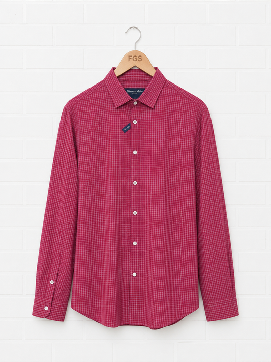 Mizzen & Main Leeward Mulberry Noah No Tuck- M