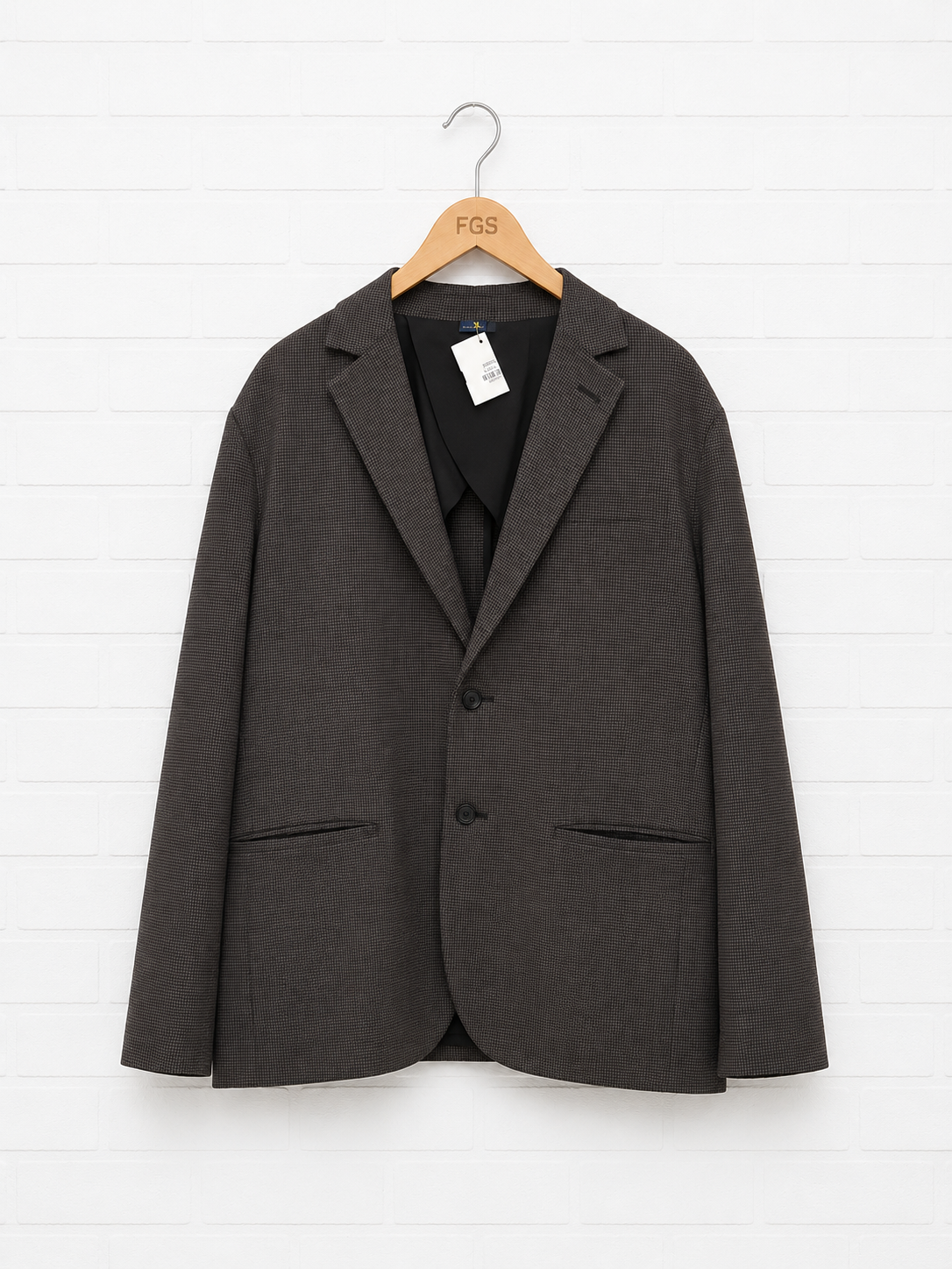 Mizzen & Main Watson Flannel Suit Jacket- L