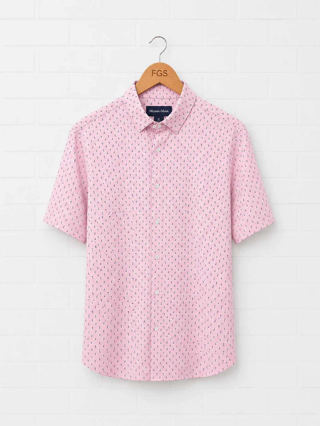 Mizzen & Main Halyard Pink Salt Triangle- S