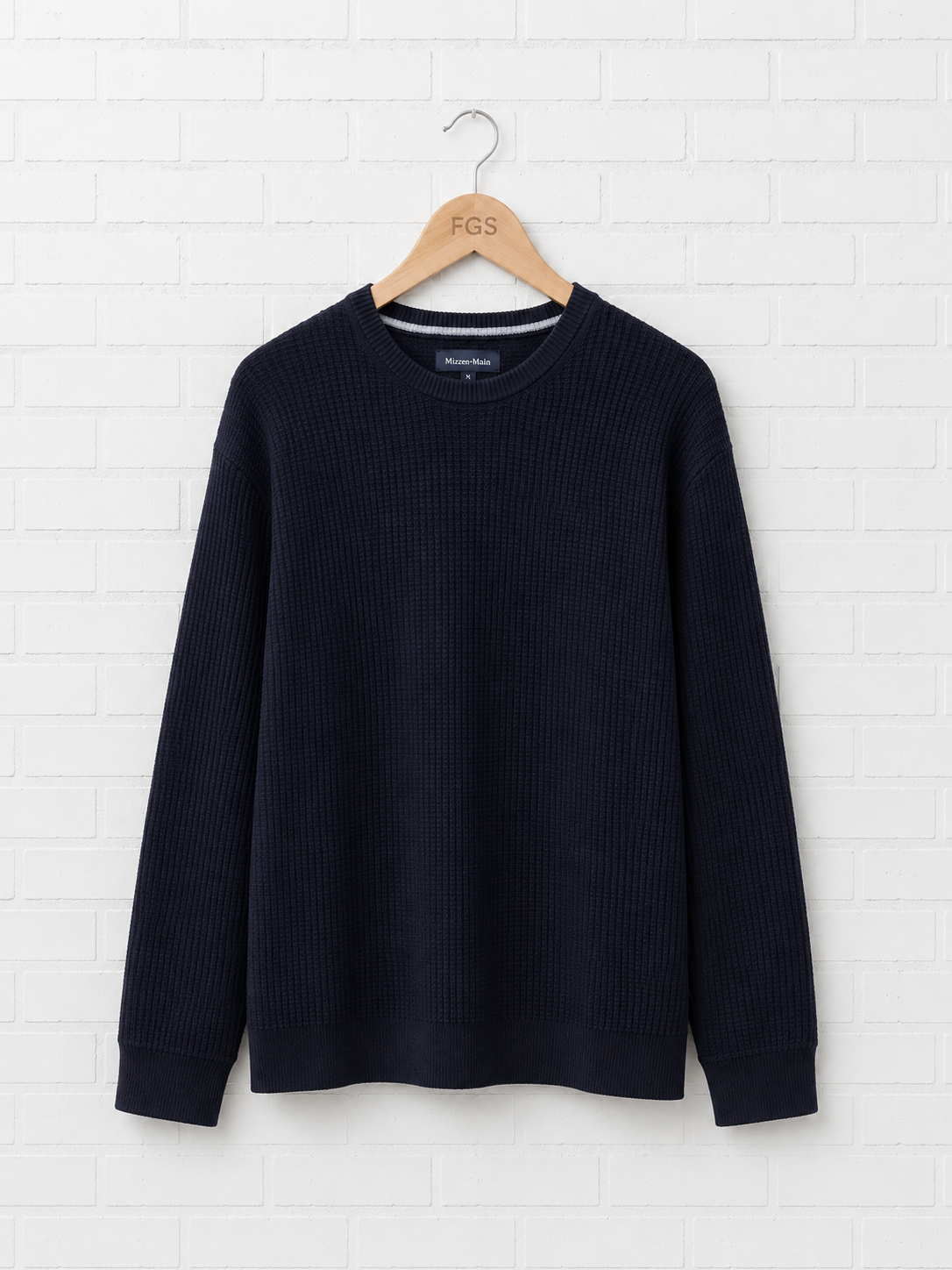 Mizzen & Main Crawford Crewneck Sweater- XL