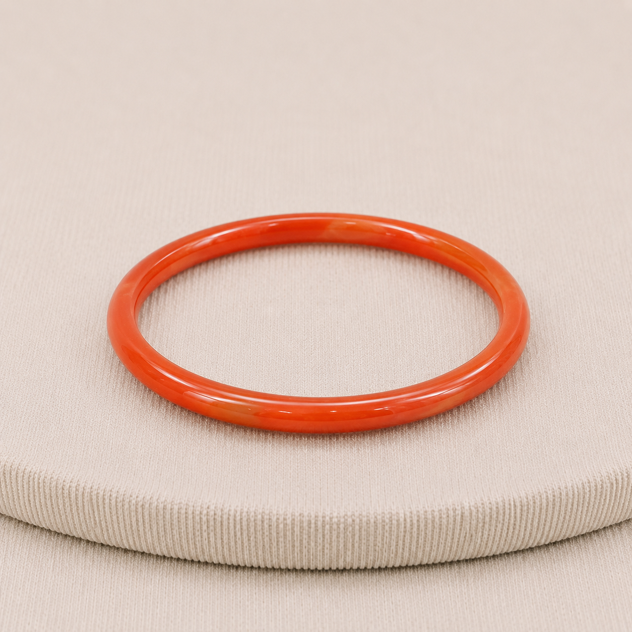 Vintage Caramel Bakelite Skinny Bangle Bracelet
