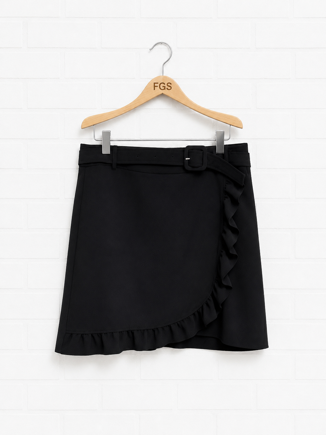Karl Lagerfeld Ruffled Mini Skirt- 16
