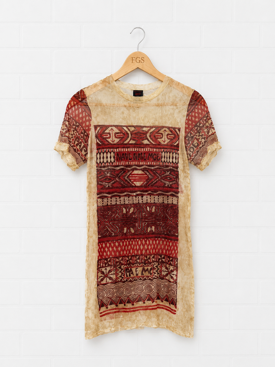 Jean Paul Gaultier Nave Nave Moe Mesh Top- M