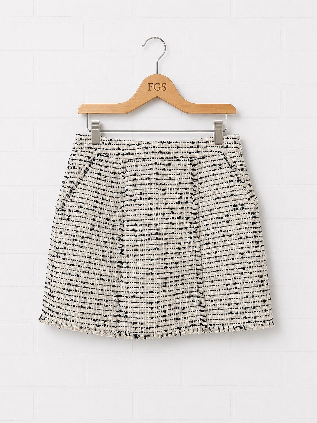 Cinq a Sept Mallory Tweed Mini Skirt- 6