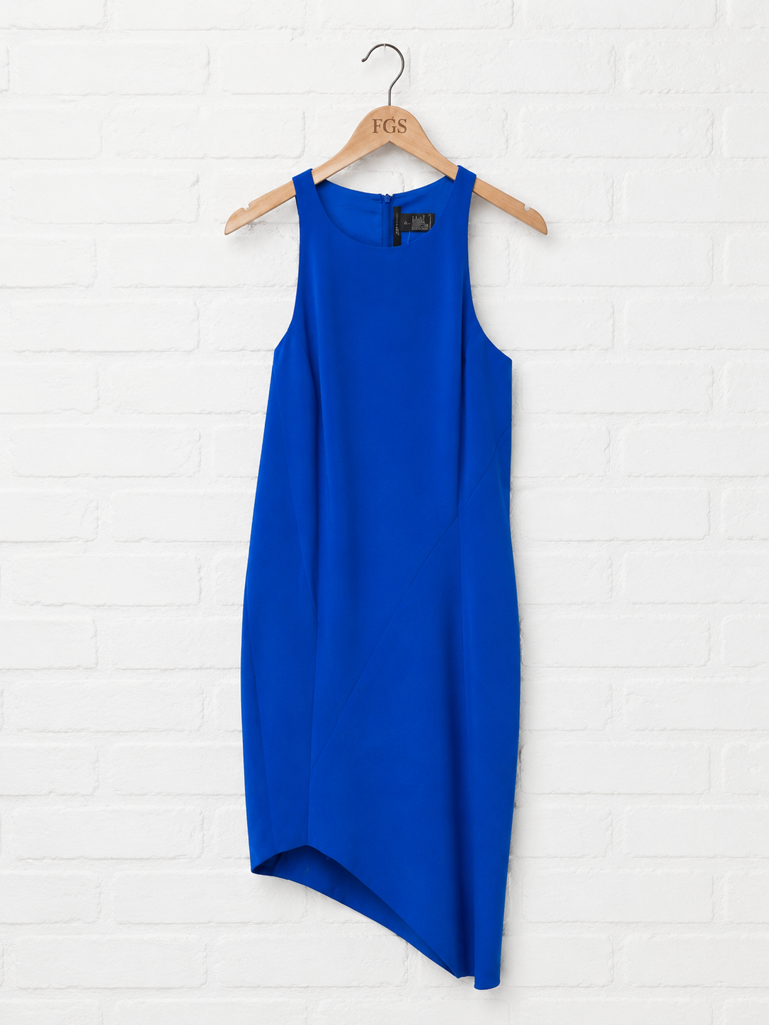 Jay Godfrey Asymmetric  Sheath Mini Dress- 10