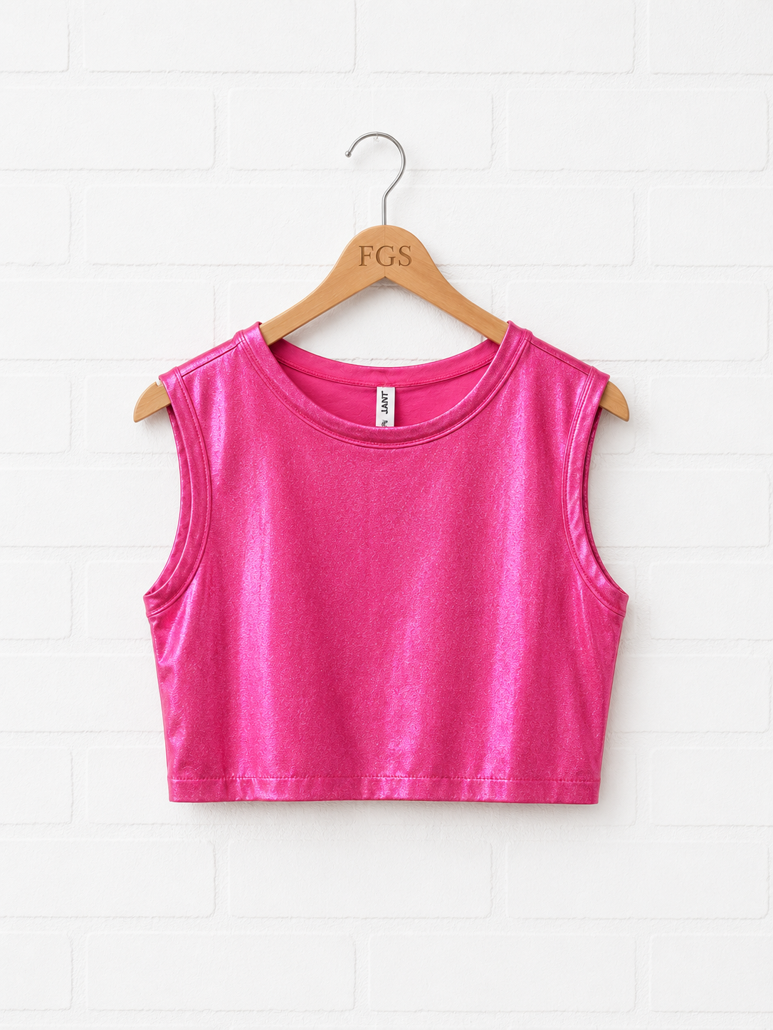 Nonchalant Label Electric Crop Top- S