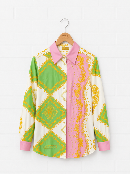 Mucho Gusto Francis Bay Blouse- M