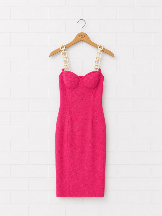 Moschino Boucle Bustier Dress- 44