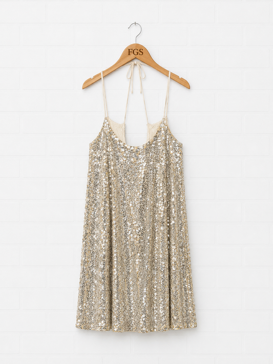 Chan Luu Y2K Babydoll Party Dress- S