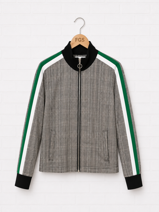 Current Elliot Linen Side Stripe Jacket- S