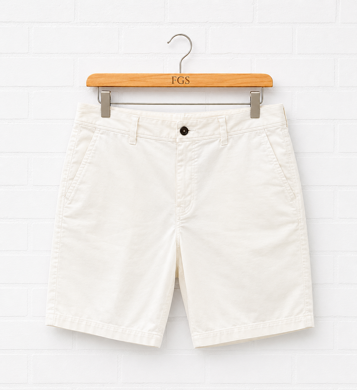 Georg Roth White Chino Shorts- 33