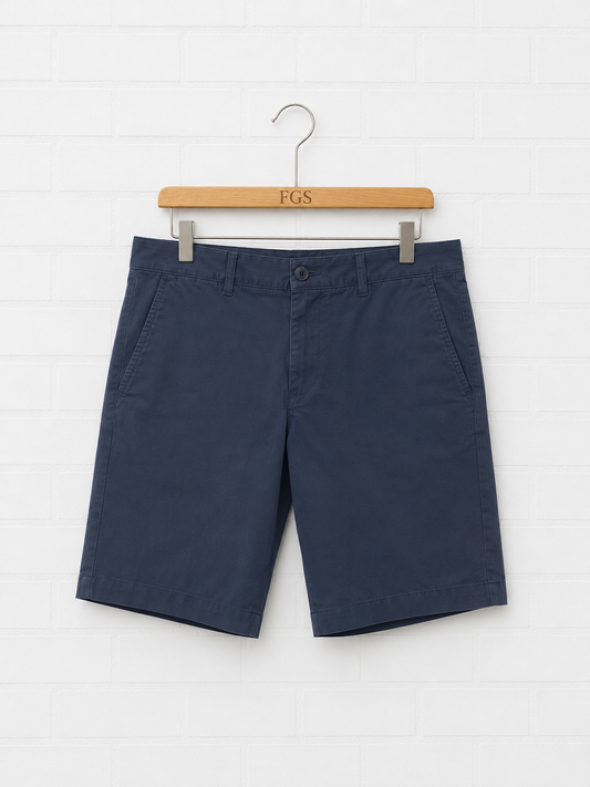 Georg Roth Navy Chino Shorts- 31