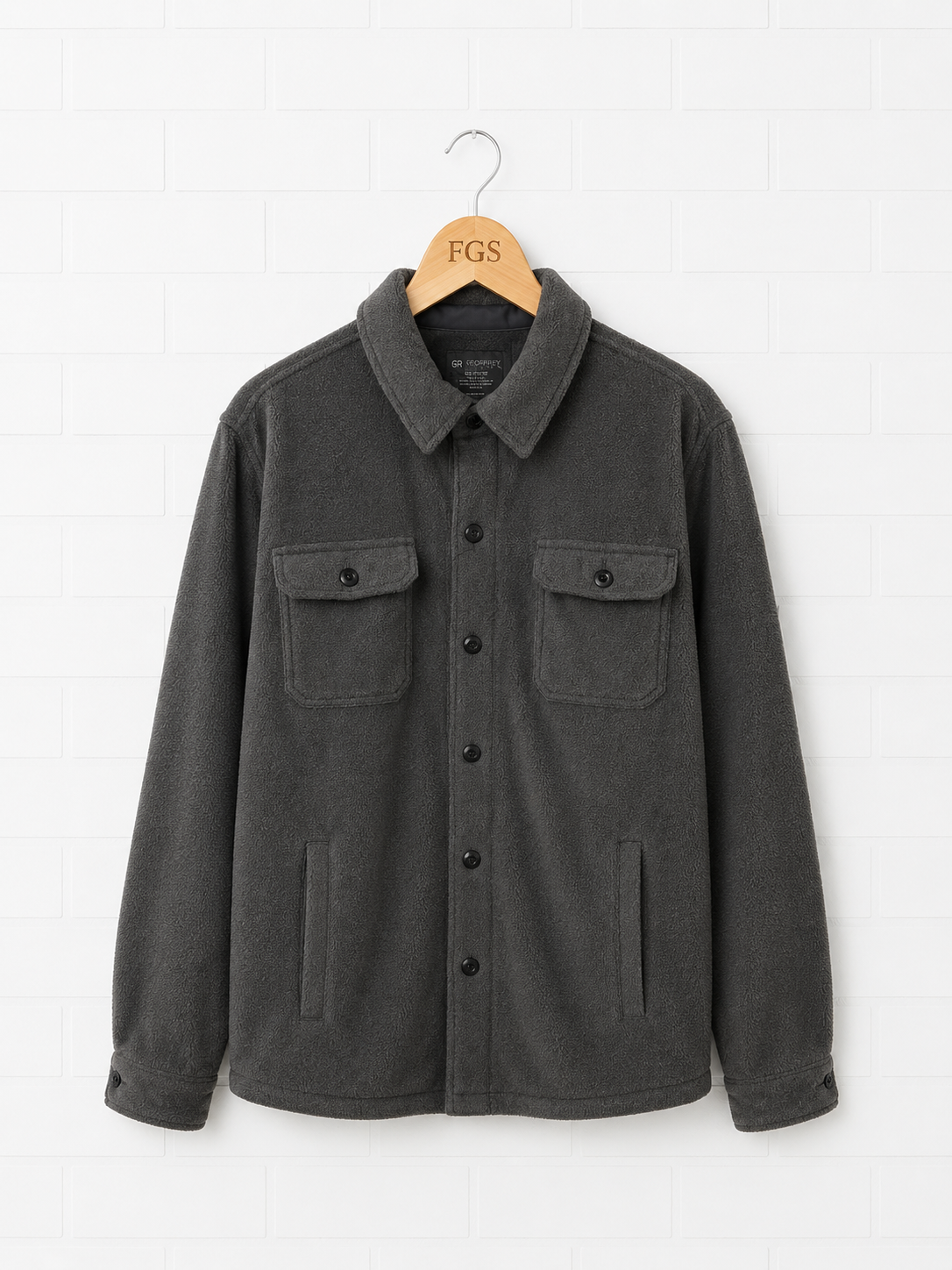 Georg Roth Grey Fleece Jacket- L
