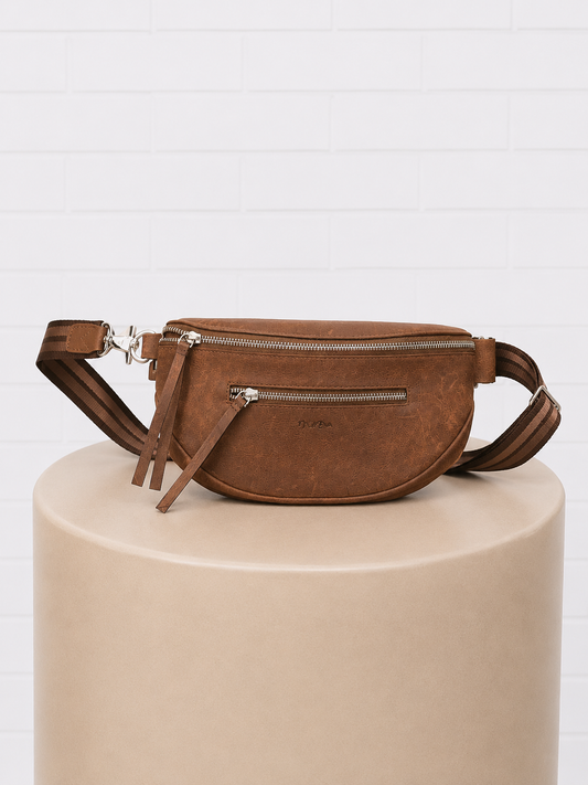 Momo Designs Sedona Crossbody Dark Brown Leather