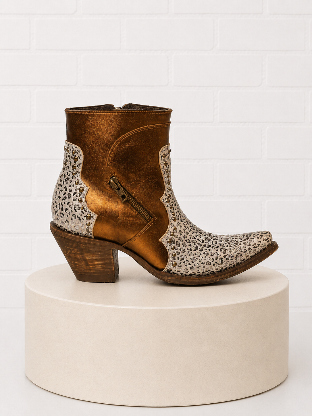 Old Gringo Duran Silver Boots- 8