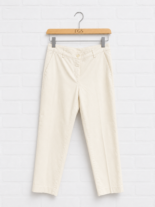 Cambio Karina Cotton Blend Trousers- 40